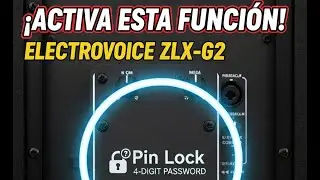 ¡ACTIVA ESTA FUNCIÓN! | Electrovoice ZLX-15P-G2 (Presets, Pin Lock, EQ, Delay, AFS y más)