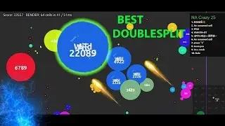 BEST PRESPLIT DOUBLESPLIT, CRAZY POPSPLITS +// Alis.io & Dual Agar Insane Moments #TMSRC
