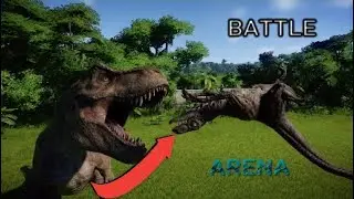 GIANT DINOSAUR BATTLE ARENA