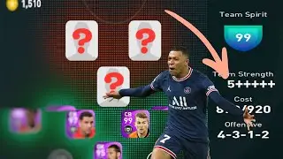 FULL FEATURED PLAYERS SQUAD!! 😱😱 TEAM STRENGHT 5,++++!! PES2021 MOBILE