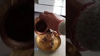🤤 Radhe# Krishna#Apne# laddu #ke #liye# banaya #gajar #ka# halva#🤤😲🪷