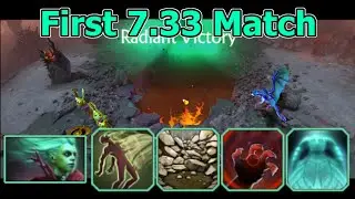 First 7.33 Game | Dota 2 Ability Draft