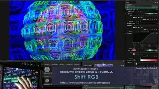 Resolume Effects & Touch OSC Android Tablet Control