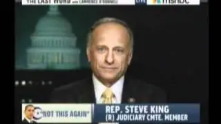 MSNBC host demands Iowa congressman's 'Christian ID'
