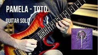 Pamela - Toto - Guitar Solo Lesson By Gioele Vio