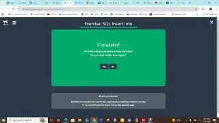 W3 Schools SQL Tutorial&mdash;Part 2 Video