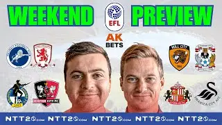 MIDDLESBROUGH FLAWS TO BE EXPOSED? | EFL WEEKEND BETTING PREVIEW | Not The Top 20 Pod