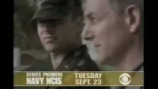 CBS PROMO 2003 - CSI, Without a Trace & NCIS