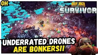 Underrated Drones Are Actually Bonkers!! Deep Rock Galactic Survivor!