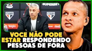 SOUZA SE IRRITA COM CRESPO e CRITICA EXPOSI&Ccedil;&Atilde;O DE BASTIDORES NO S&Atilde;O PAULO