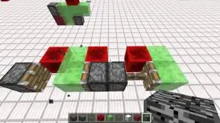 Minectaft tutorial : Автоматическая летающая машина! (snapshot 14w18a)