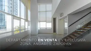 DEPARTAMENTO EN VENTA EN EXCLUSIVA ZONA, ANDARES, ZAPOPAN