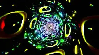 1H - 4K VJ LOOPS 2025 VSMR ASMR Visual - Tunnel -  ULTRA HD | VJ set | Pier_Em