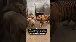Did you know?💡The most vengeful animals is tiger?! #animals #animalfacts #shortsvideo