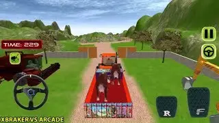 Tractor Trolly Cargo Transport 3D - Animal Transport - New Levels Unlocked Android Gameplay