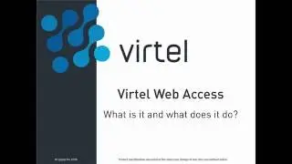 Virtel Web Access - What is it ?