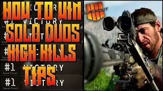 HOW TO WIN SOLO DUOS ON BLACKOUT! HOW TO GET MORE KILLS ON BLACKOUT! COD BO4 BLACKOUT BATTLE ROAYLE