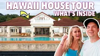 🏠 MASSIVE HAWAII HOUSE TOUR 🌺 NEW HOUSE TOUR OF HAWAIIAN VACATION HOME ON THE BIG ISLAND OF HAWAII 🏡