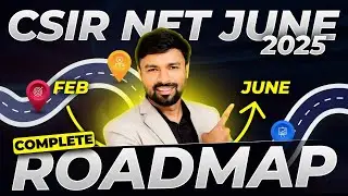 CSIR NET Mathematics Roadmap June 2025 - Best Preparation Strategy!