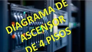 ASCENSOR DE 4 PISOS (2da PARTE). ESQUEMA ELÉCTRICO CADE SIMU