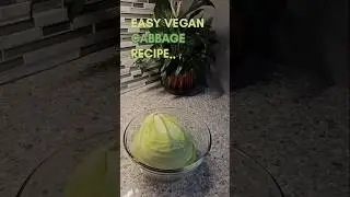Healthy tasty easy vegan cabbage recipe. Indian Kerala upperi/thoran.