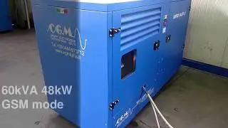 CGM 60kW Generator with GSM system