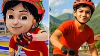 Shiva Cartoon All Characters In Real Life | Amazing Transformation | Must Watch!