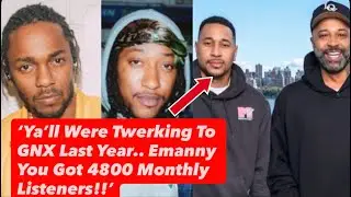 TDE WAGES WAR On JOE BUDDEN PODCAST After Mackwop DISSES EMANNY For Criticizing Kendrick Lamar GNX