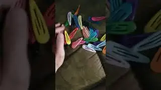 Snap Hair Clips Hair