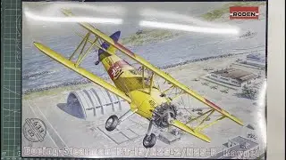 Roden-Boeing Stearman PT-13/N2S-2/N2S-5 Kaydet 1/32 Scale Model Aircraft
