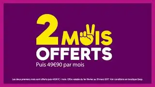 Spot TV ZEOP - OFFRE DU MOIS DE MARS 2017