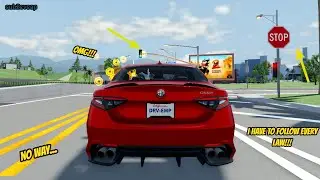 driving empire but i  have to follow every law... (crazy) #omg #roblox #drivingempire #yt #youtube