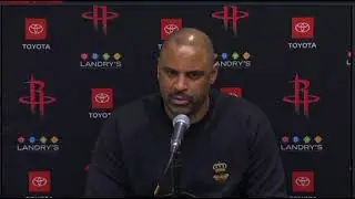 Houston Rockets Postgame: Ime Udoka talks win over Hawks