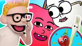 Manzana y Cebolleta en 1 minutillo | Toony Tube