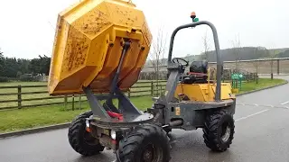 Benford 3 Ton Swivel Skip Dumper