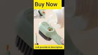 All Cleaning Brush Bristled Liquid,Long,Handle,Clothes,Household#homeappliances #products #shoe
