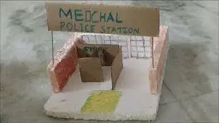 Police Station model for school Project