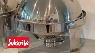 How to prep your Chafing Dishes to keep your food hot for up to 6 hours or more! #ad