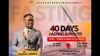 DAY 26/40 FASTING & PRAYER: SPIRIT, POWER & WEALTH TRANSFER