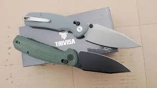 TRIVISA Hornet, 14C28N, Micarta & G10
