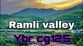 Honda cg125 and Ybr ride Ramli valley Islamabad |best tourist places Pakistan ||motovlogger|