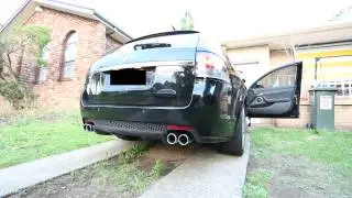 VE SSV - V8 Full Xforce Exhaust - Idol/Rev + Driving