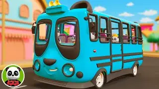 As Rodas Do ônibus de Transporte Rimas Para Bebês em Português