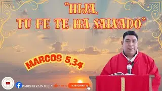 ✝️ Santa Misa. Martes 03 de Febrero del 2026.  // Marcos 5,34 // || Padre Efraín Mejía