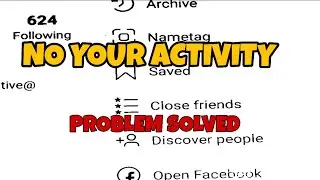 How to fix your activity not showing on Instagram problem Solved 2023