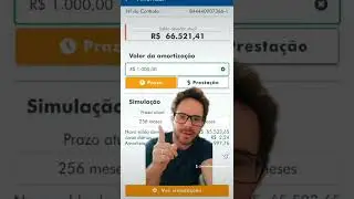 Amortiza&ccedil;&atilde;o de parcelas  financiamento da Caixa Econ&ocirc;mica Federal