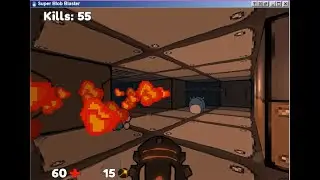 PLAYING VINTAGE SUPER BLOB BLASTER  from YEAR 1995 ( windows 95 version) | Infinite Junkiees |