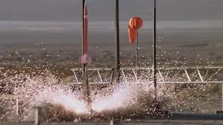 SPARKY Motor Rocket Launch at 1500 FPS