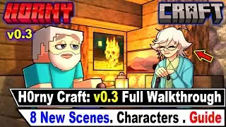 H0rny Craft: v0.3 Complete Walkthrough [All Events]