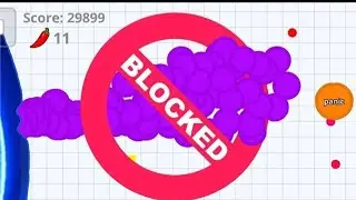 Macro Banned 😢 (agar.io)